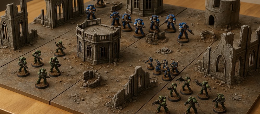 Modulare Spielplatten – Ein System für (fast) alle Tabletops
