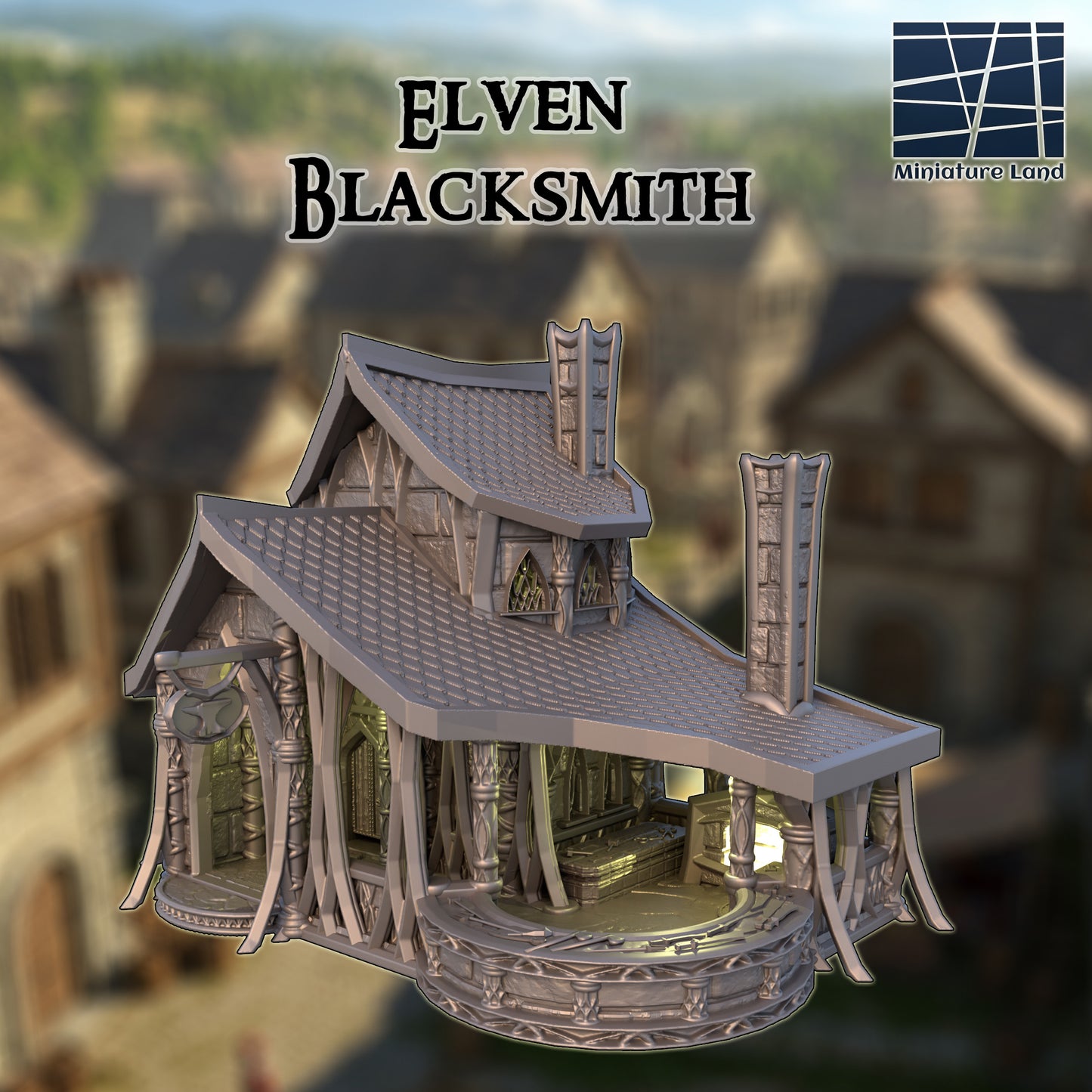 Elven Blacksmith