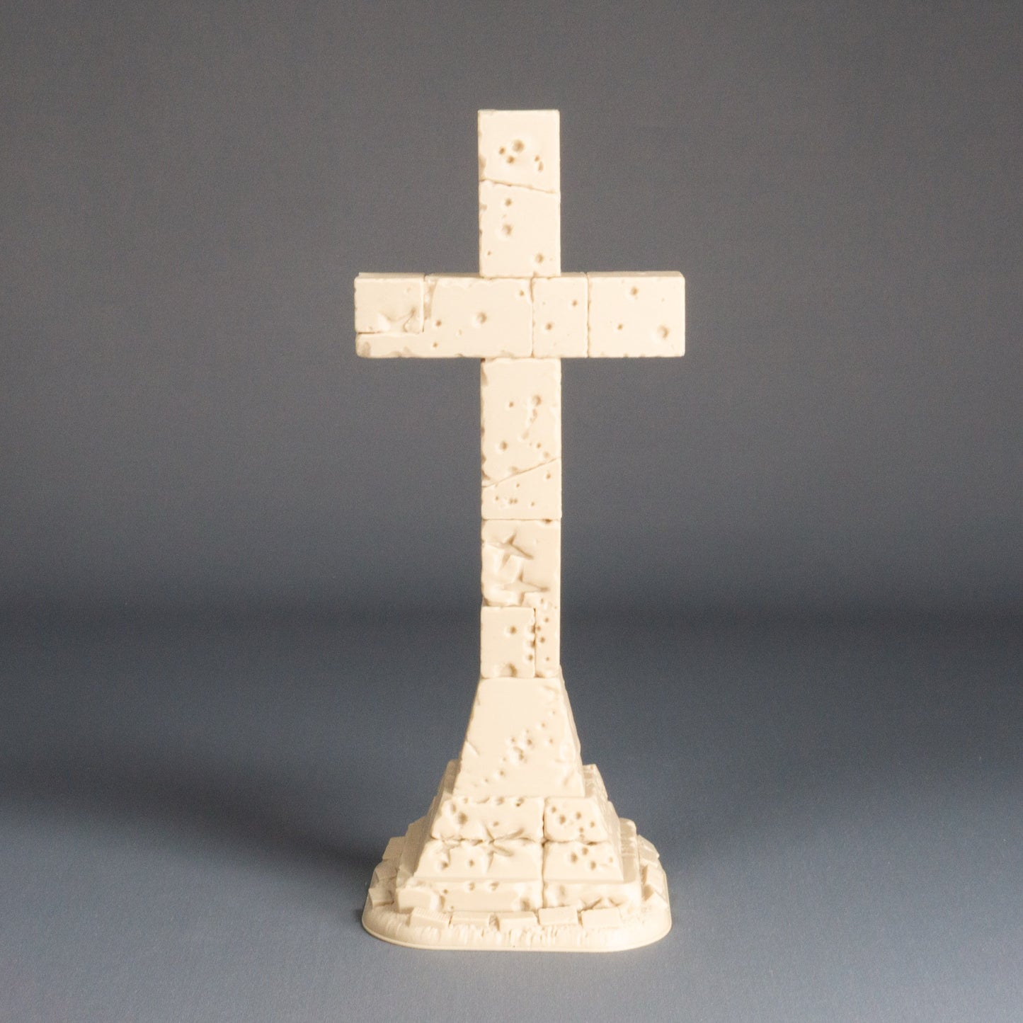 Monumental Stone Cross Exiled Trenchers