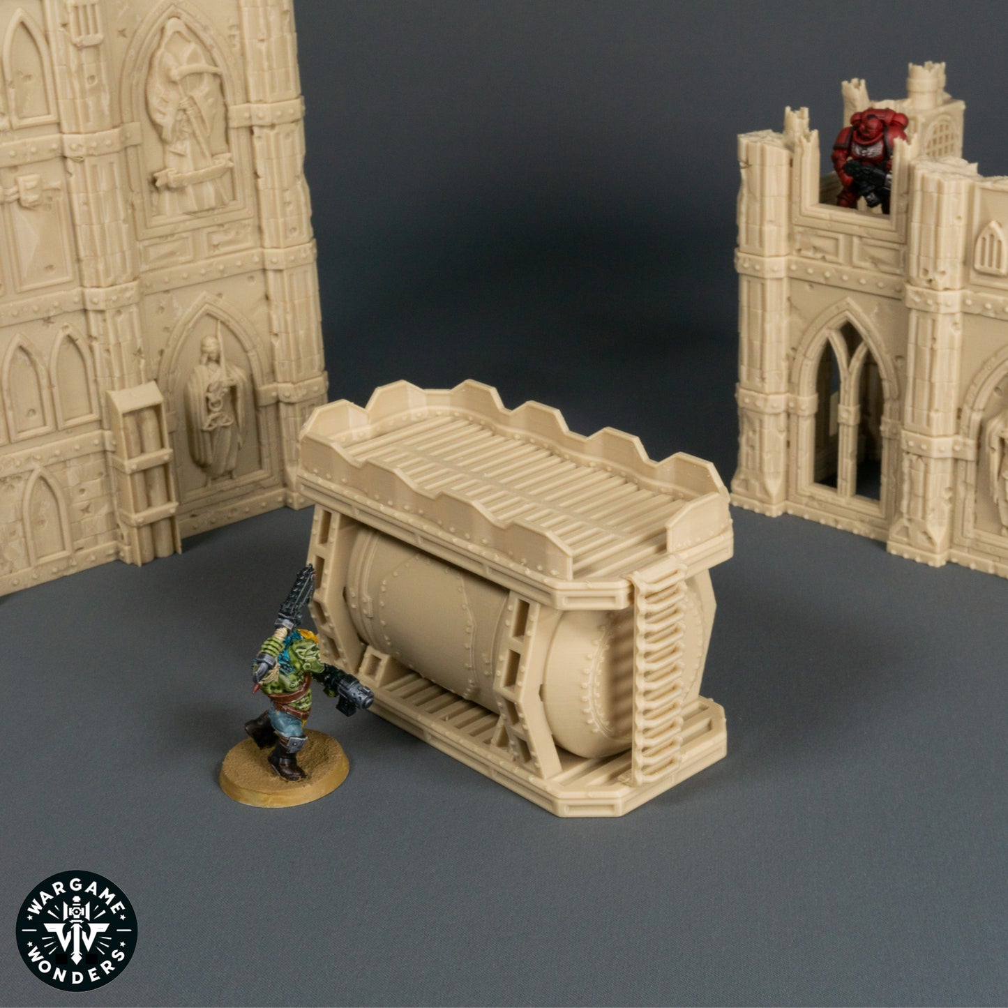 Gothic Ruin Set, WTC40K compatible