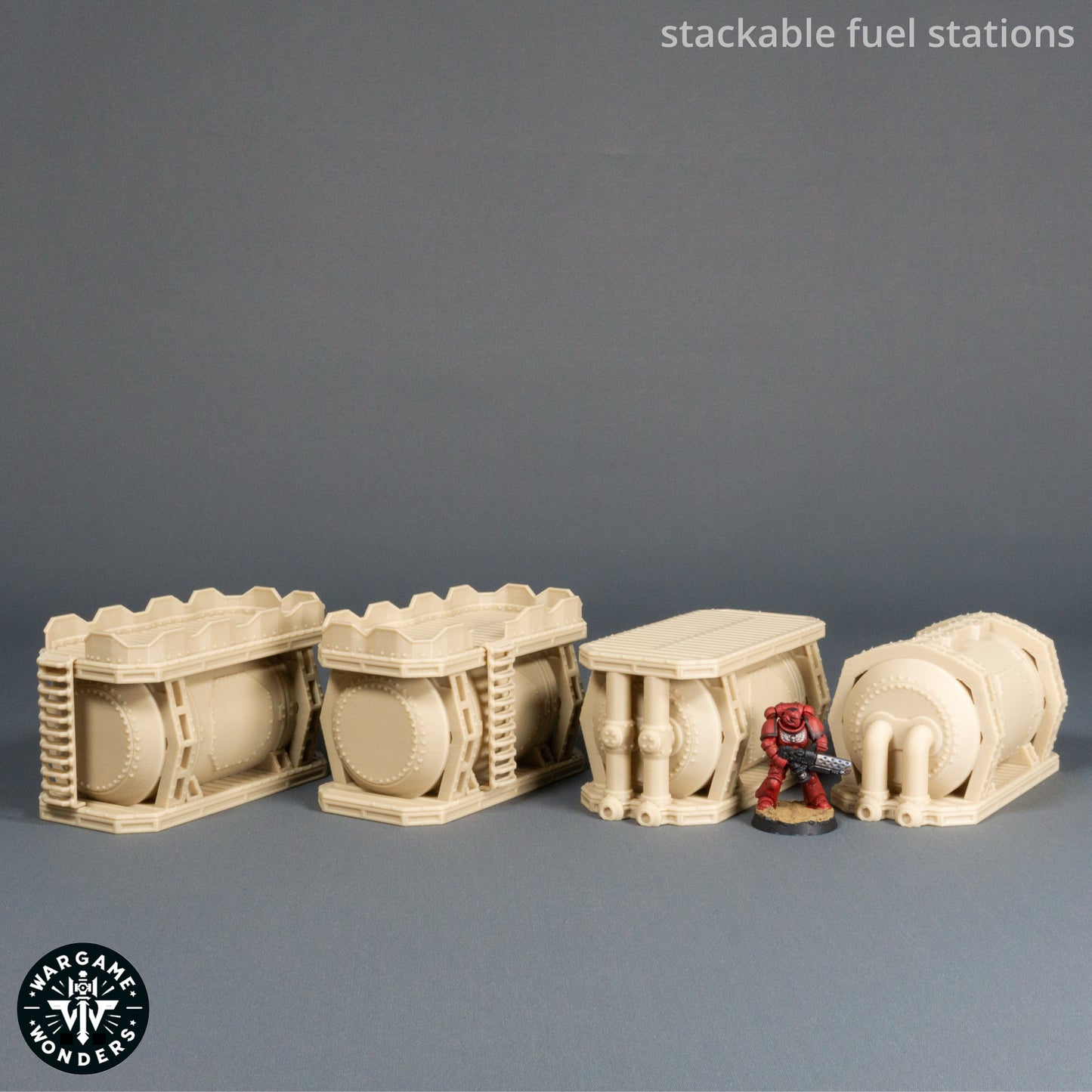 Gothic Ruin Set, WTC40K compatible