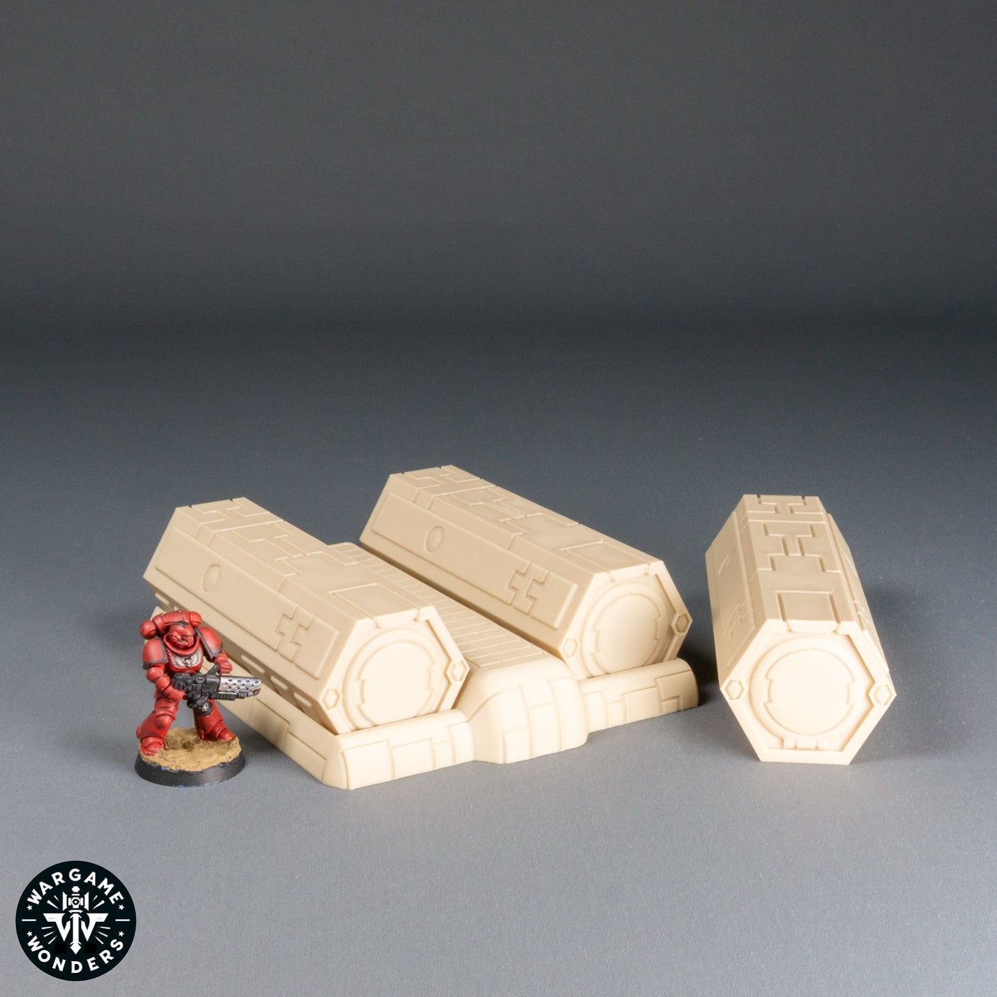Sci-Fi Hexagon Container Set