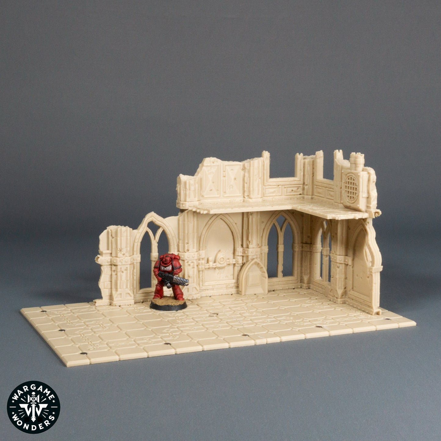 Gothic Ruin Set, WTC40K compatible