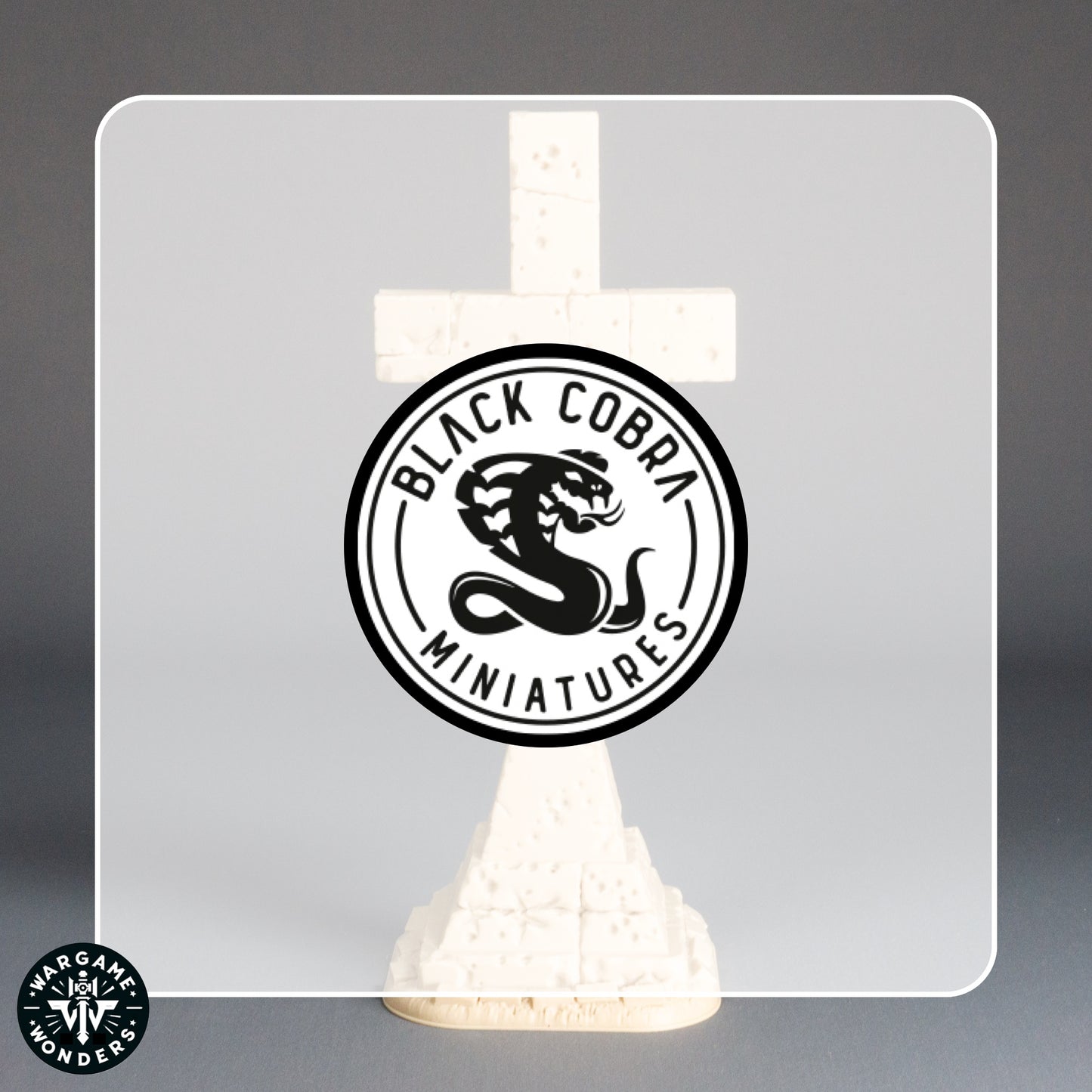 Monumental Stone Cross Exiled Trenchers