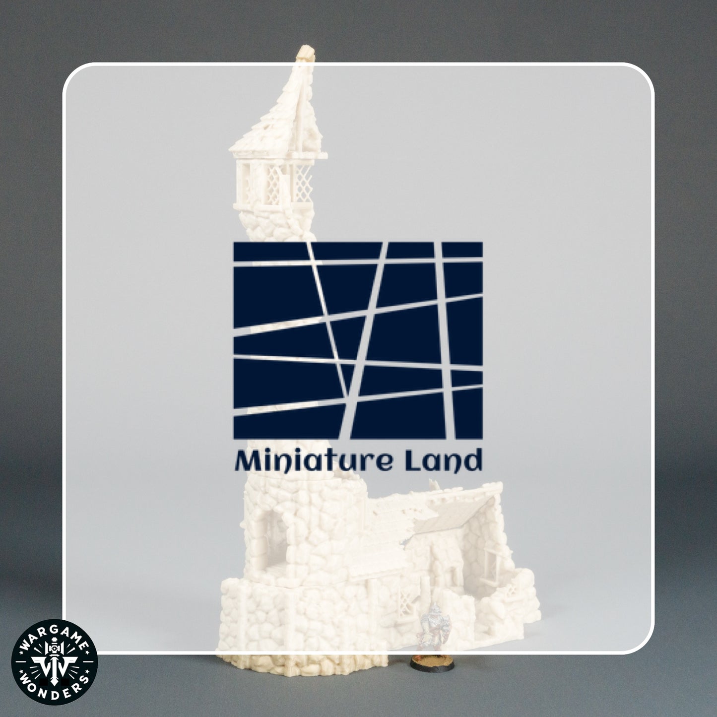 Mittelalterliche Leuchtturm Ruine