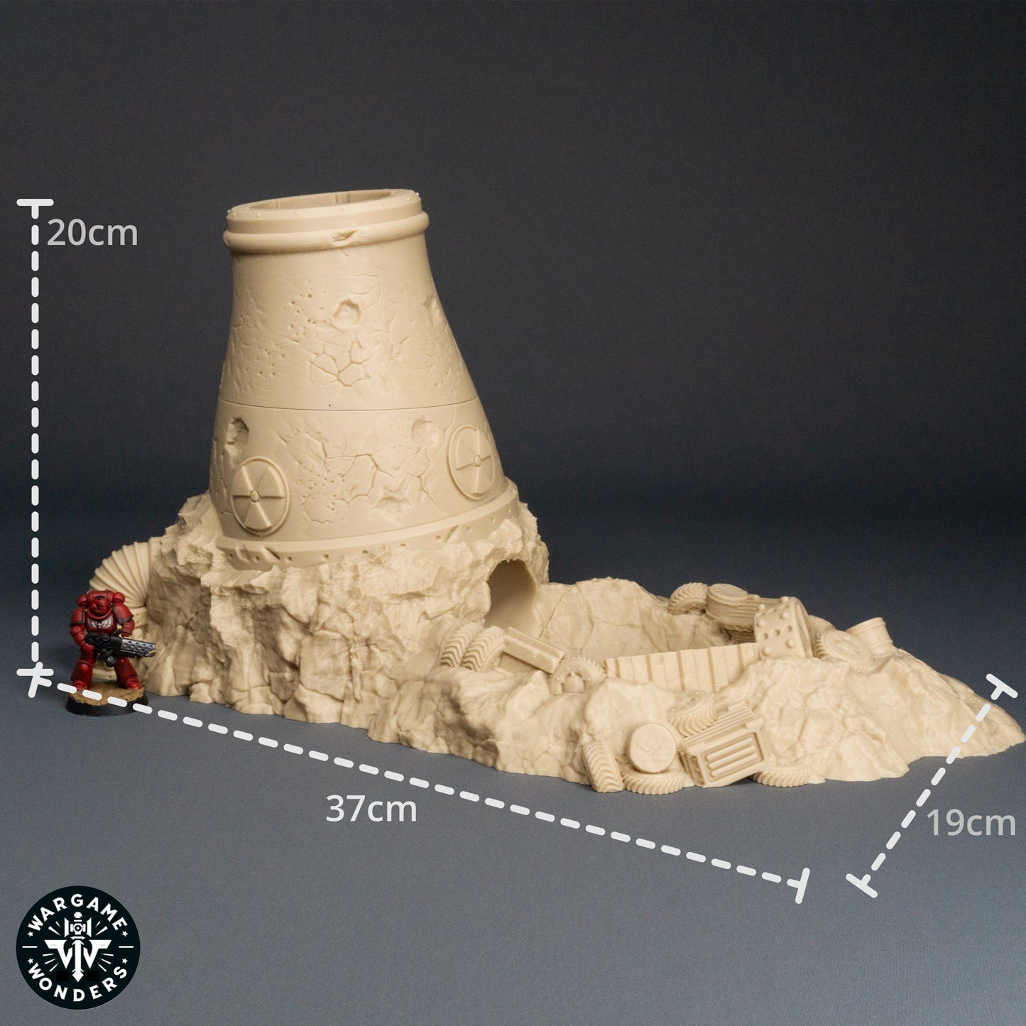 Trench Warfare Dice Tower
