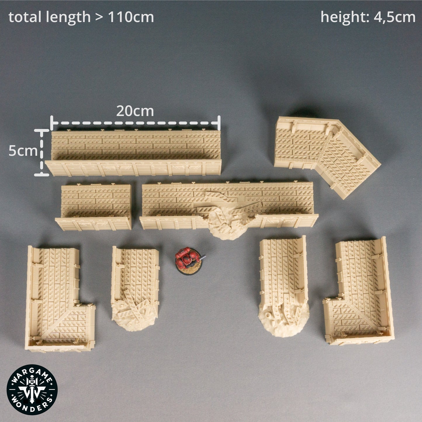 Modular Sci-Fi Barricades Set