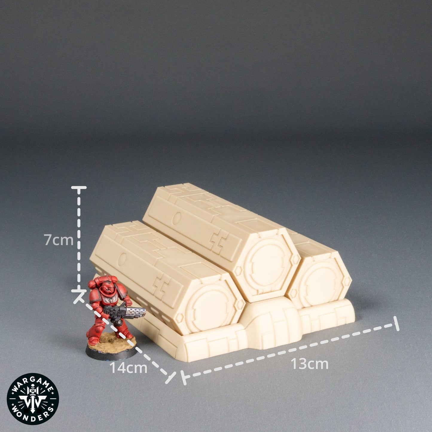 Sci-Fi Hexagon Container Set