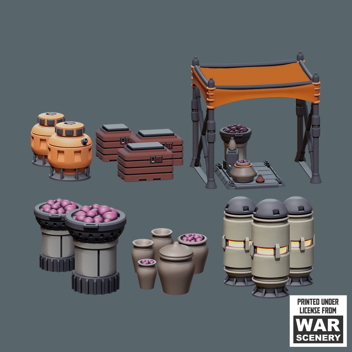 Outer Rim City Scatter Set 1