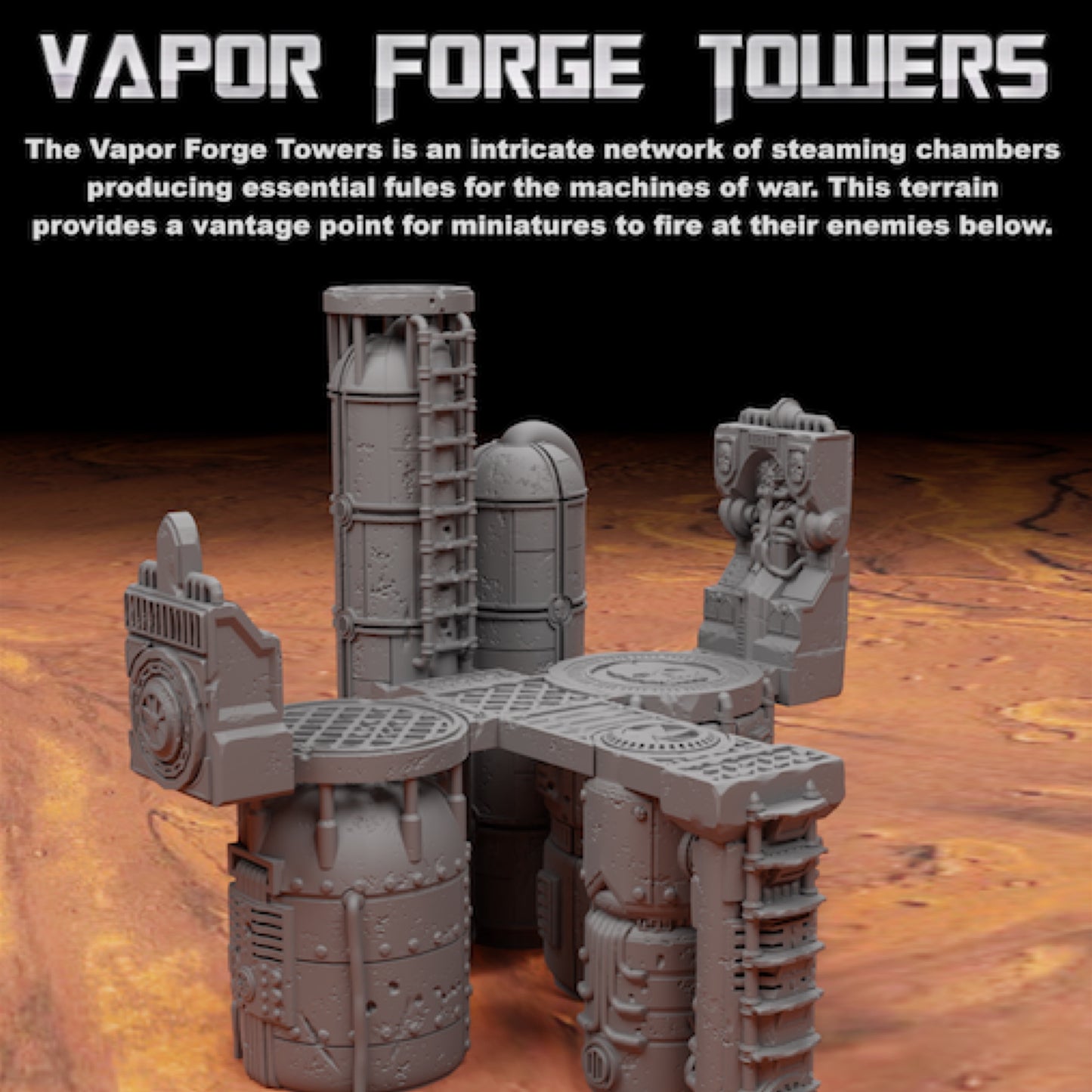 Vapor Forge Tower – Battlefield Mars