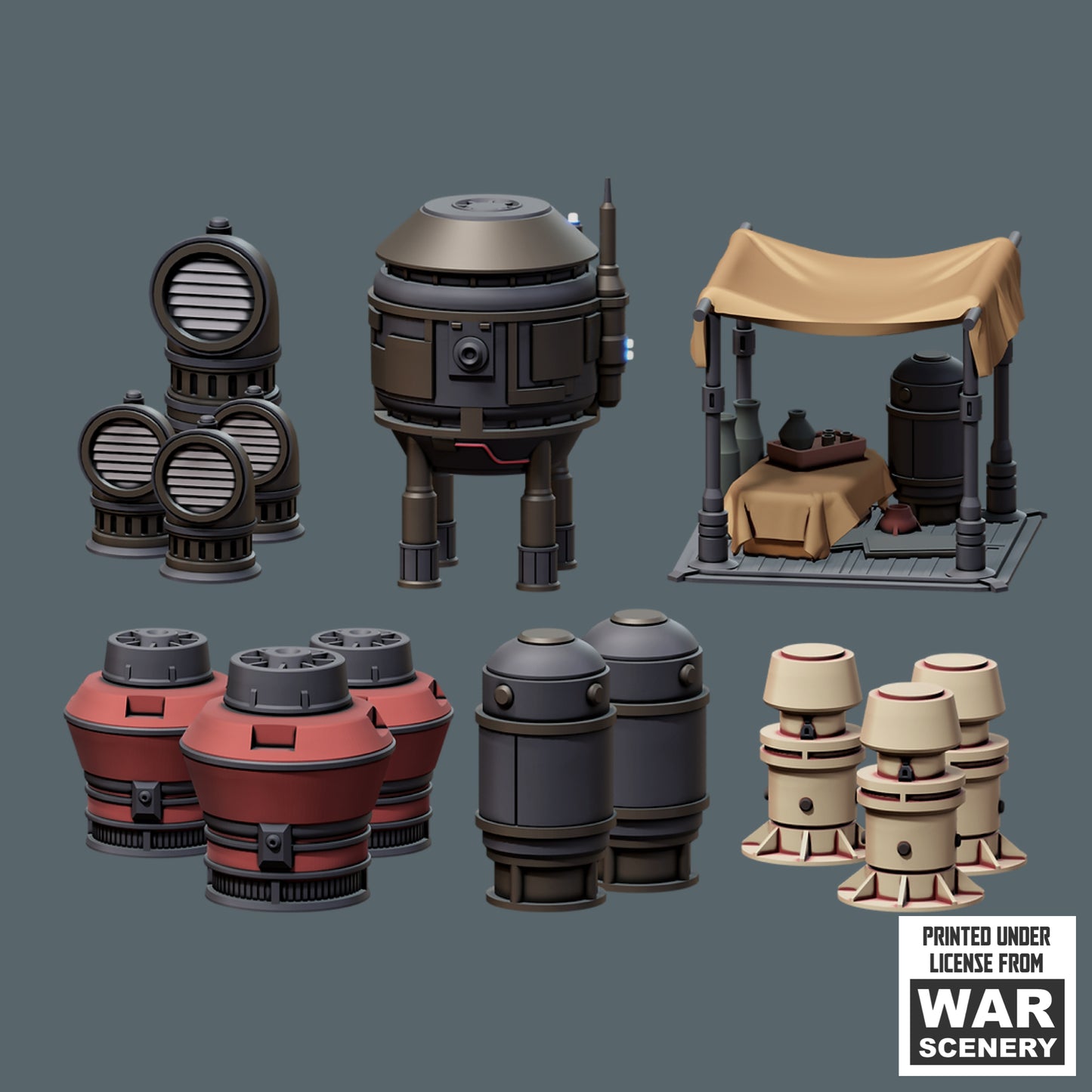 Outer Rim Village Scatter Set 1