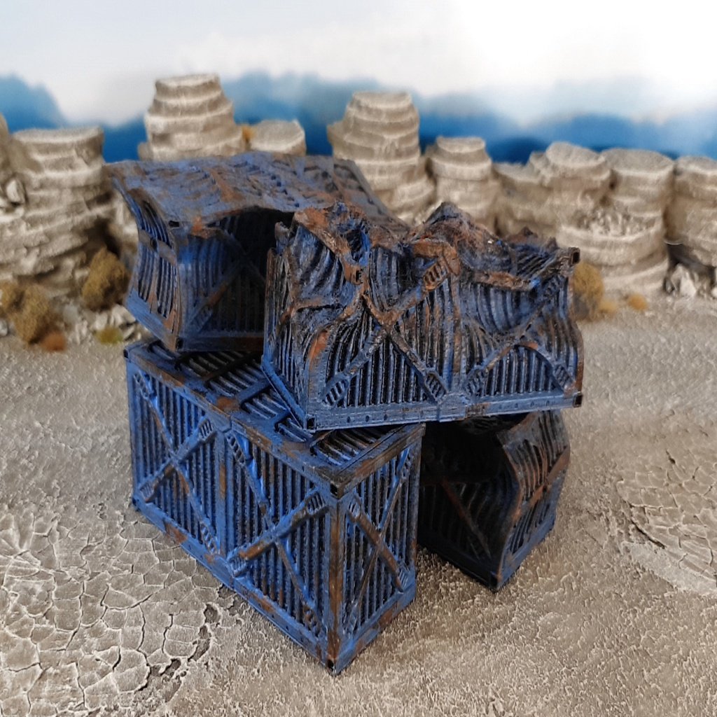 Futuristic Shipping Container