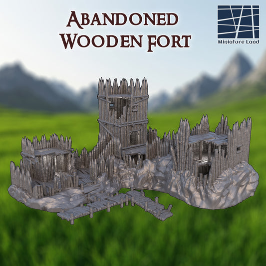 Abandoned Wooden Fort