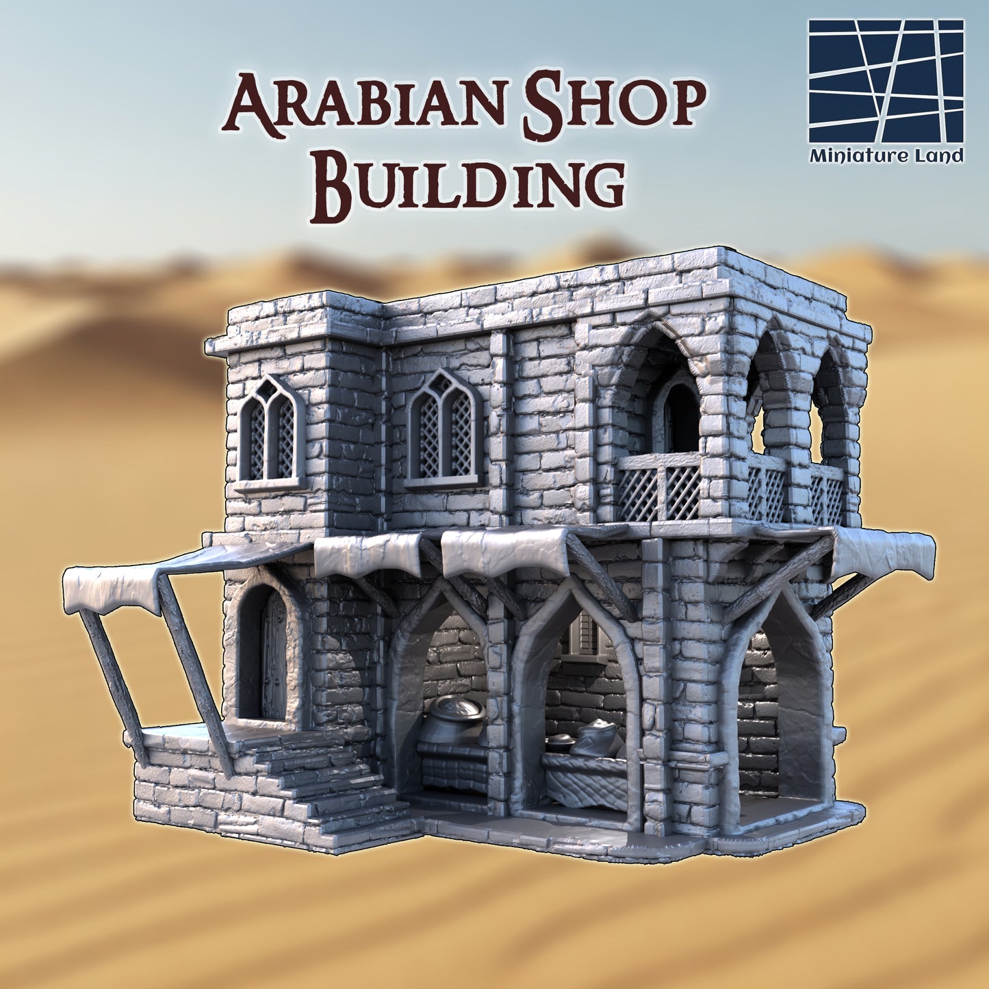Arabian Shop Building