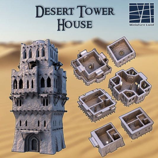 Desert Tower House