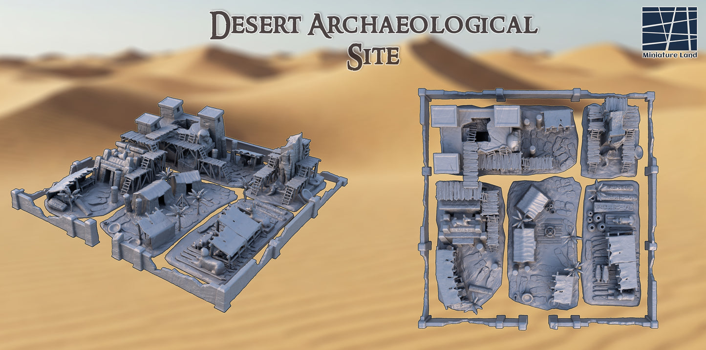 Desert Archelogical Site