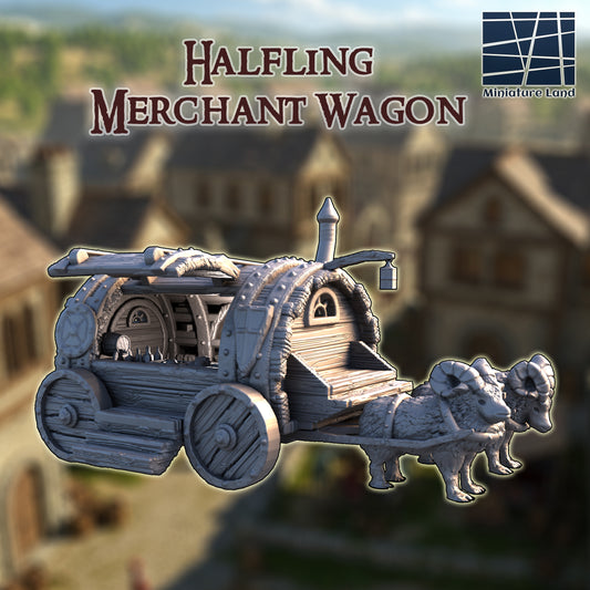 Halfling Merchant Wagon