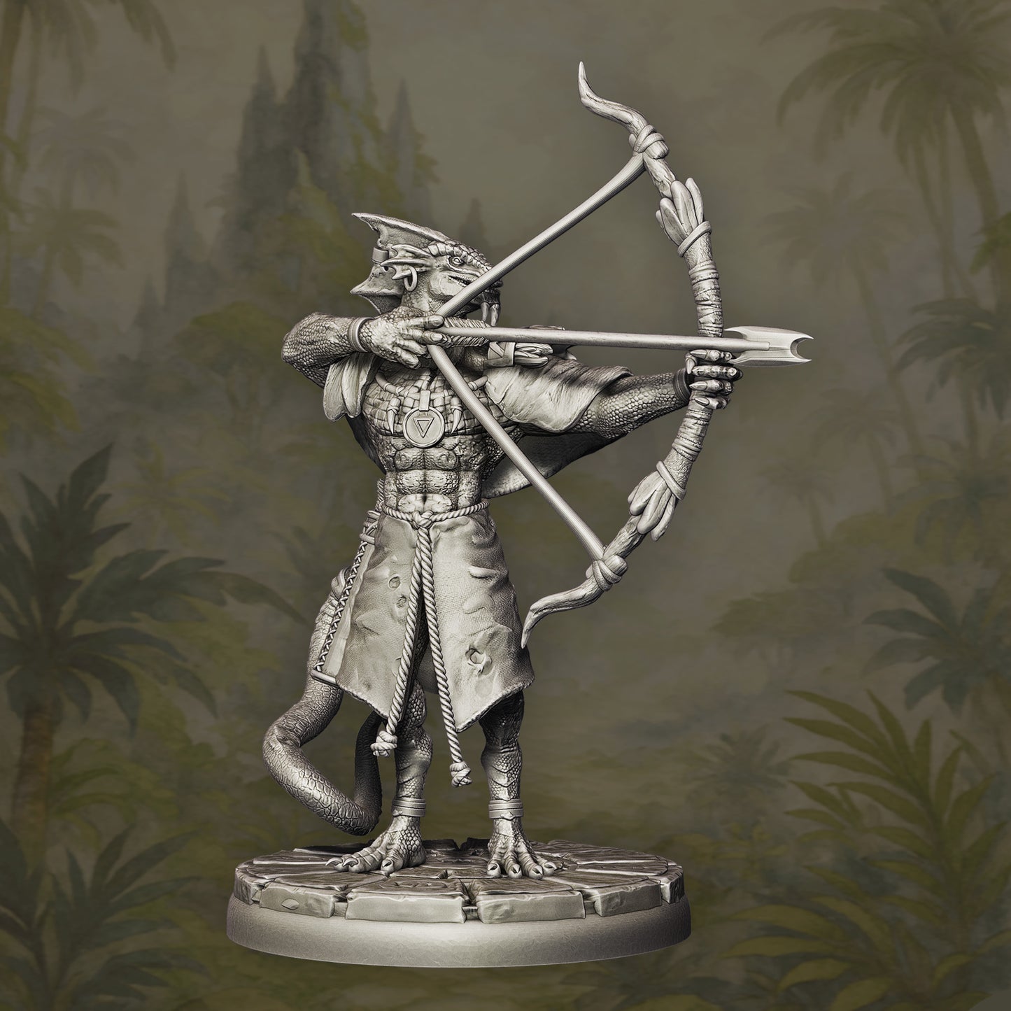 Saurian Archer – Army of Order