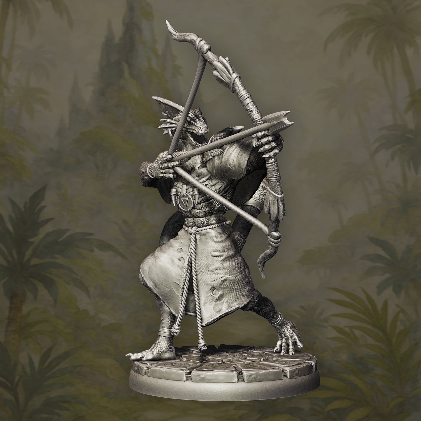 Saurian Archer – Army of Order
