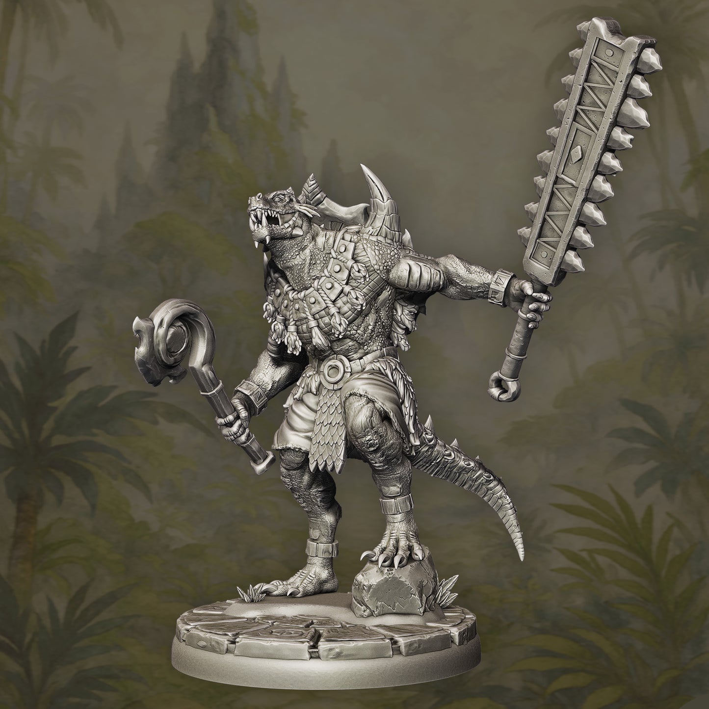 Saurian Berserker – Army of Order