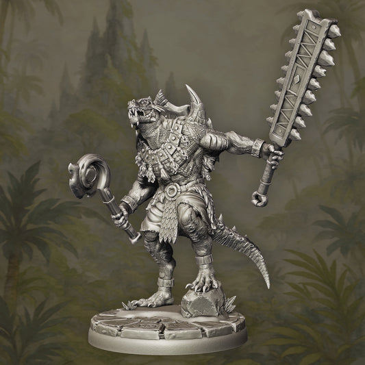 Saurian Berserker – Army of Order