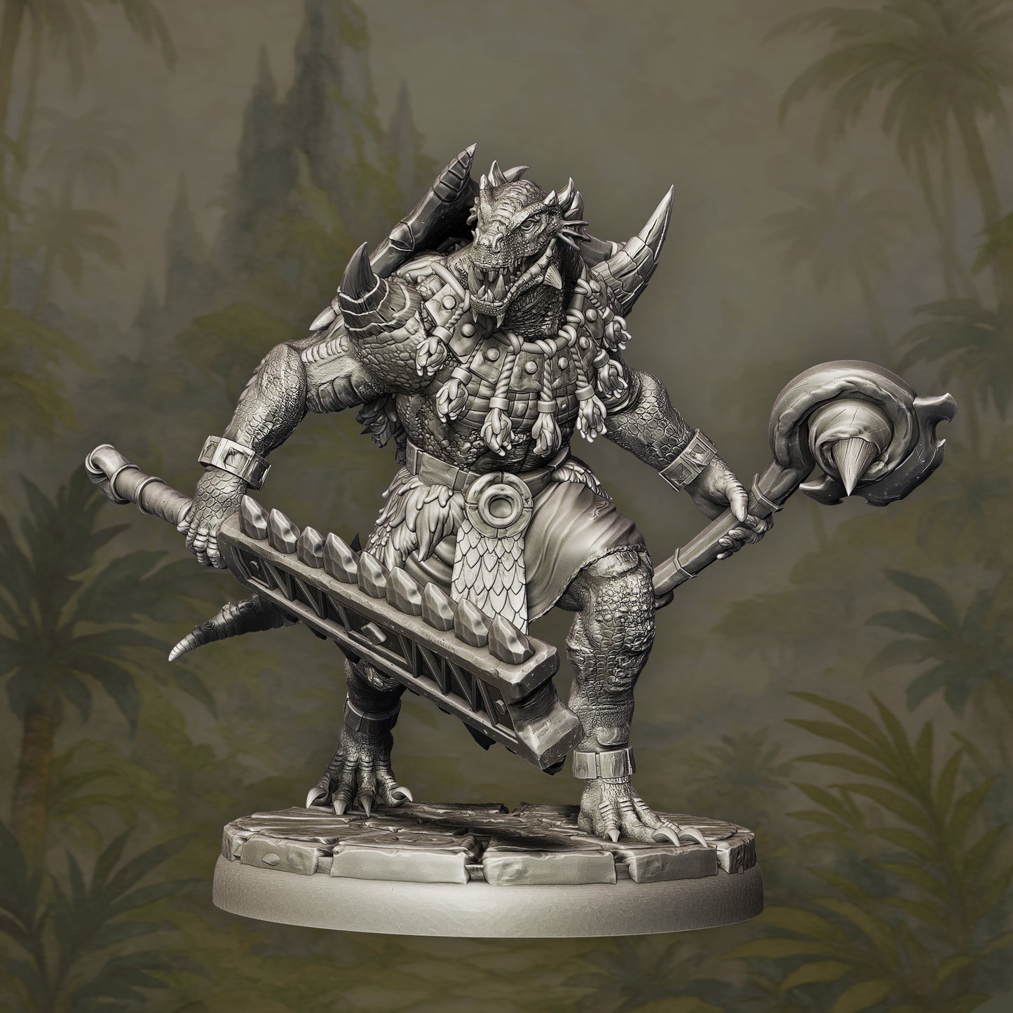 Saurian Berserker – Army of Order