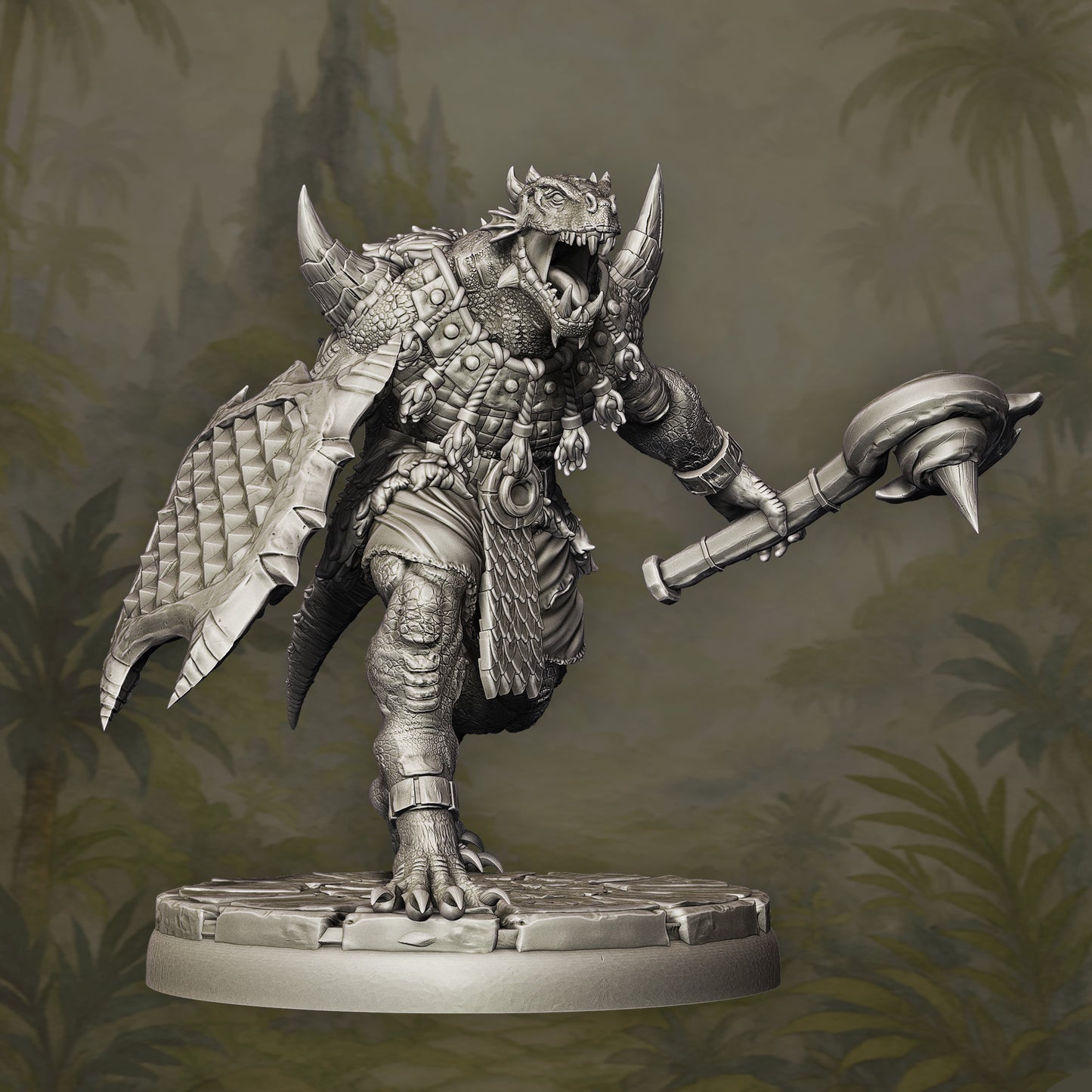 Saurian Berserker – Army of Order