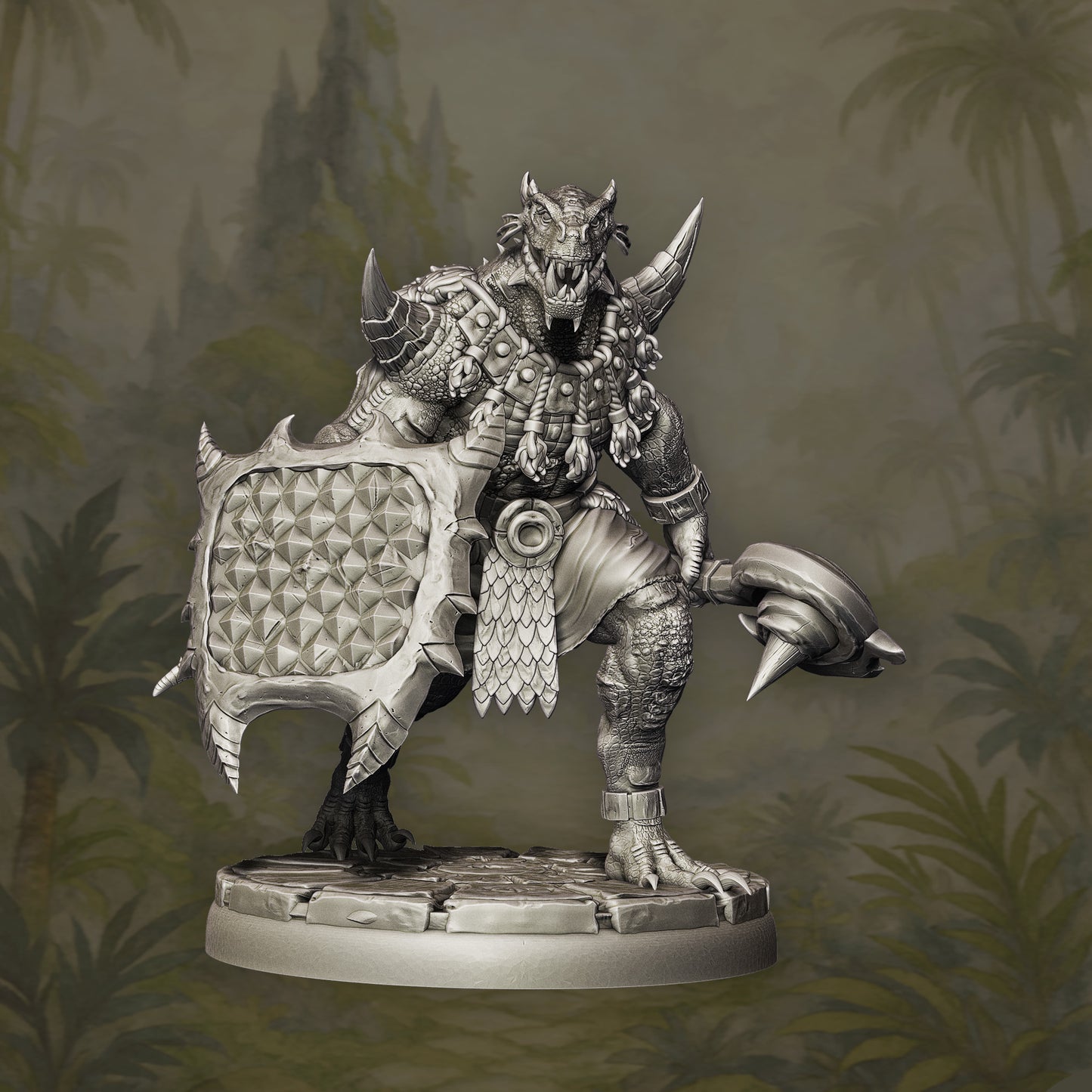 Saurian Berserker – Army of Order