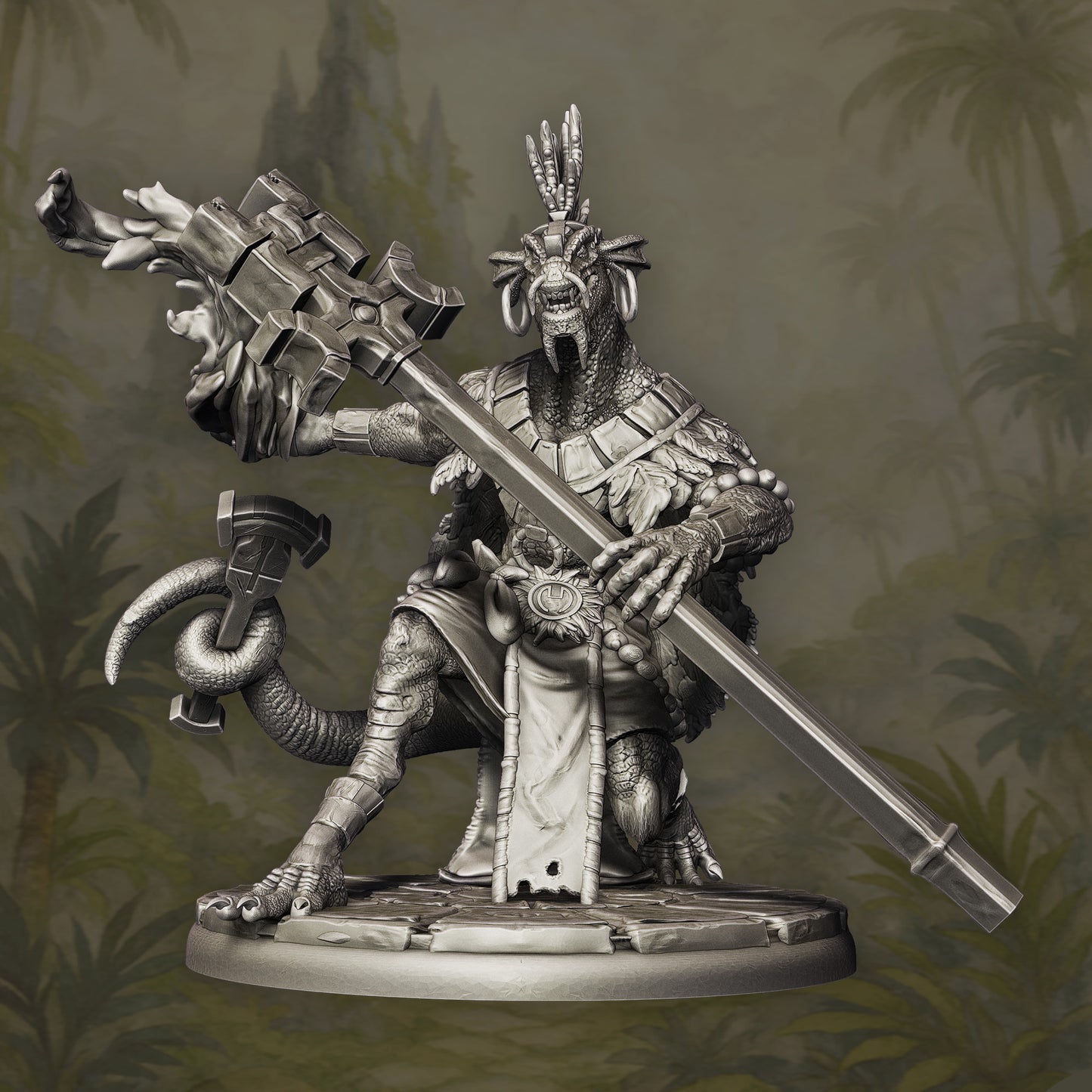 Saurian Flamecaller – Army of Order