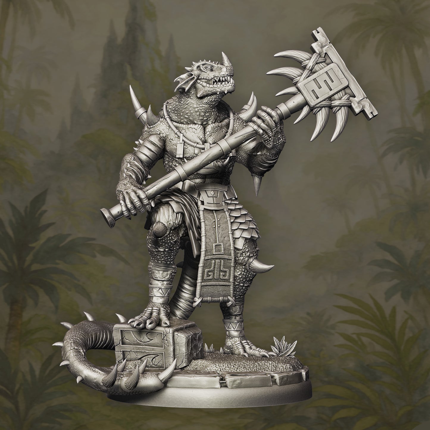 Saurian Warrior – Army of Order