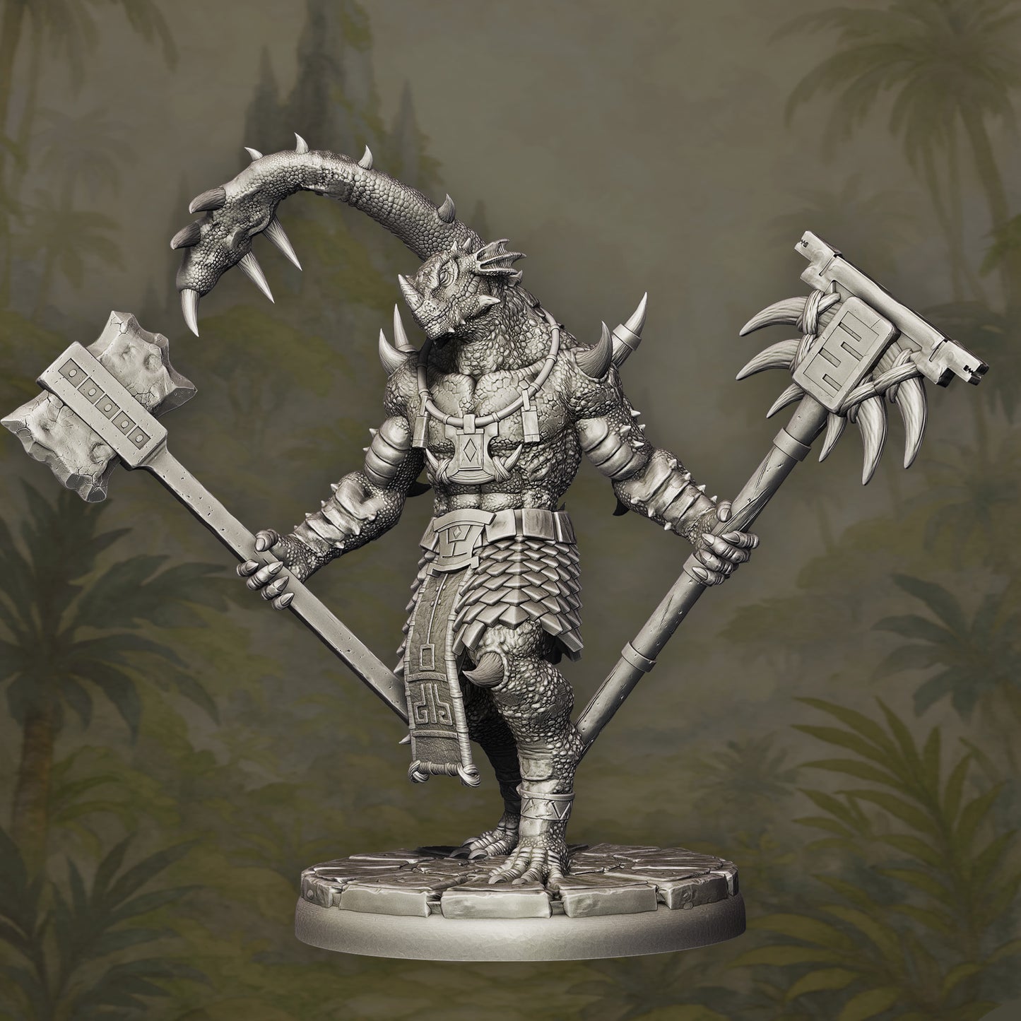 Saurian Warrior – Army of Order