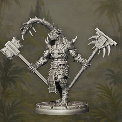 Saurian Warrior – Army of Order