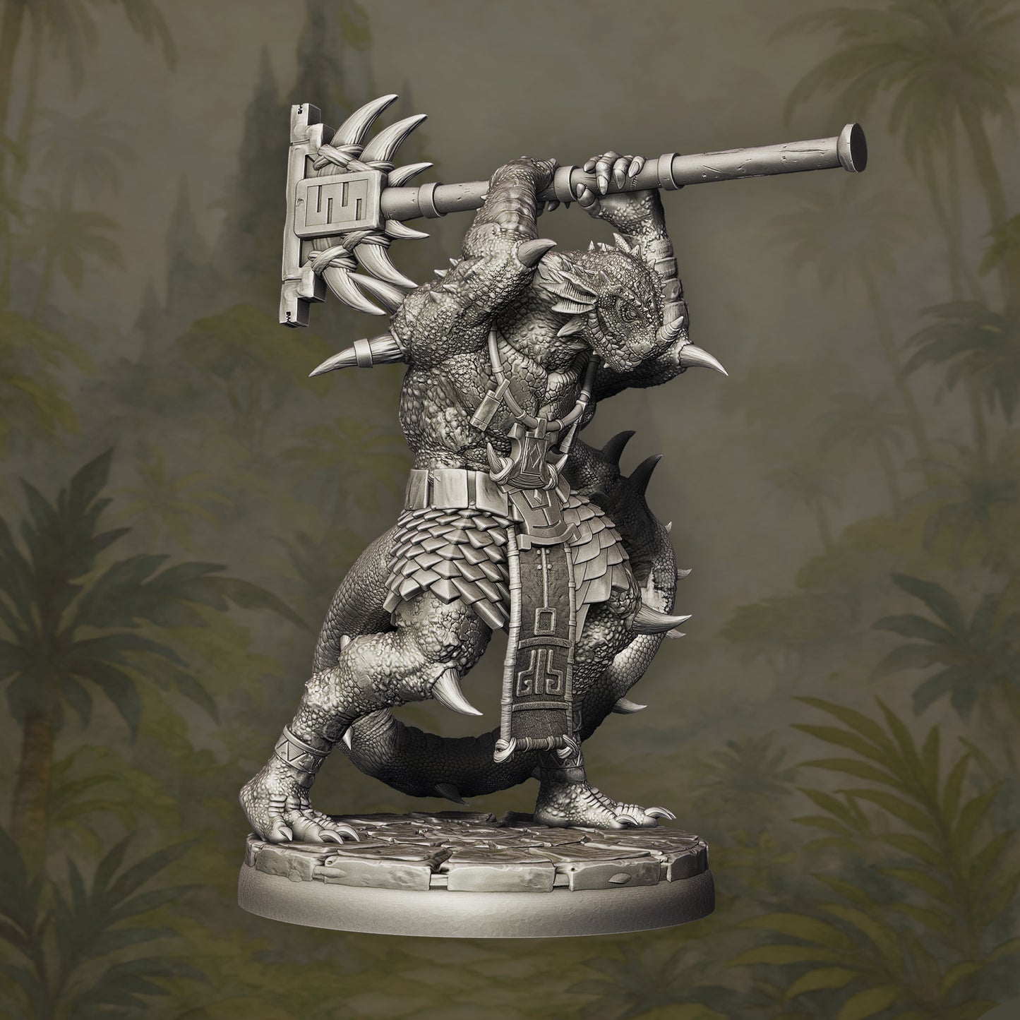 Saurian Warrior – Army of Order