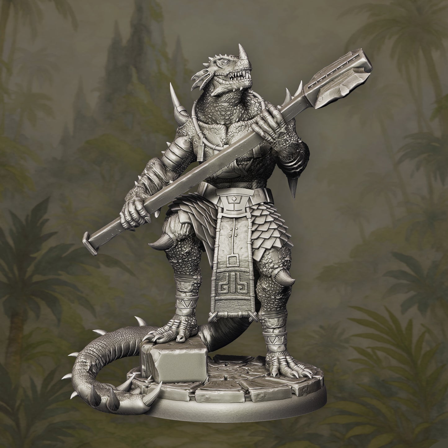 Saurian Warrior – Army of Order