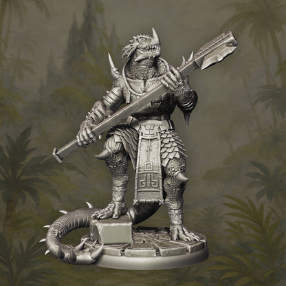 Saurian Warrior – Army of Order