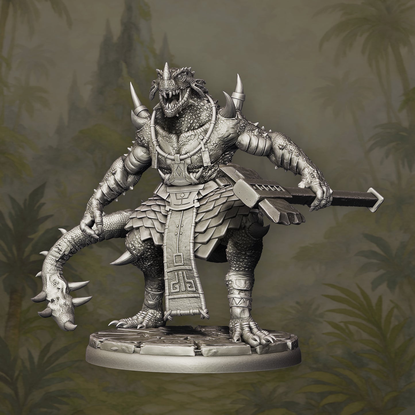 Saurian Warrior – Army of Order