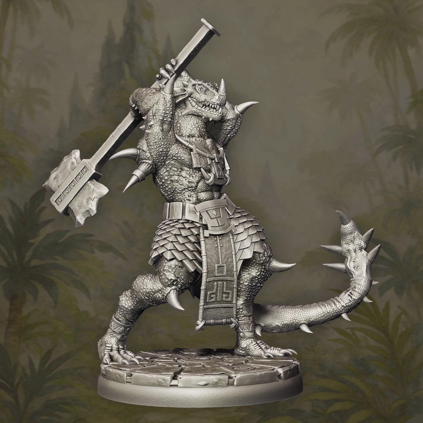 Saurian Warrior – Army of Order