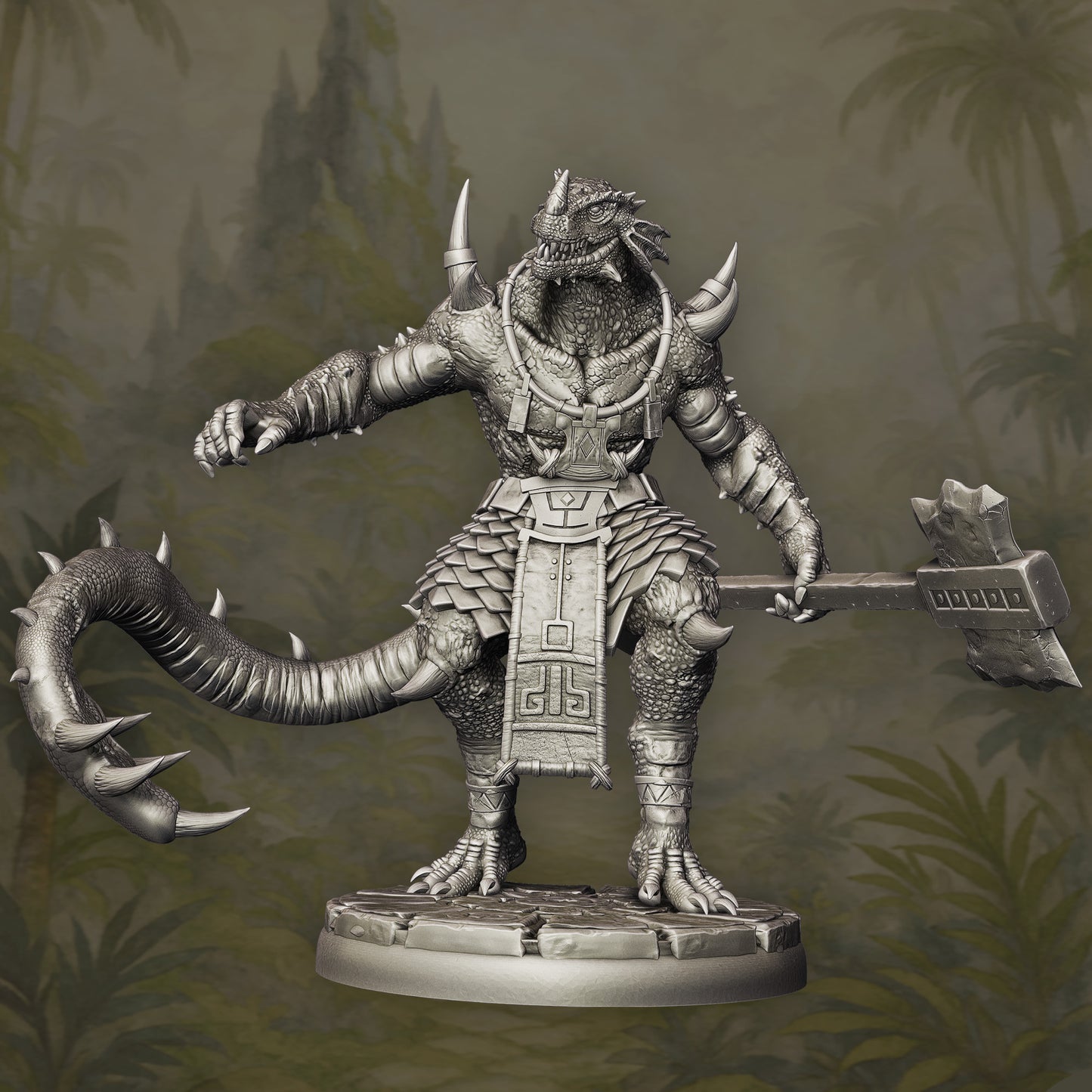 Saurian Warrior – Army of Order