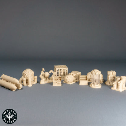 Sci-Fi Spaceship Scatter Set