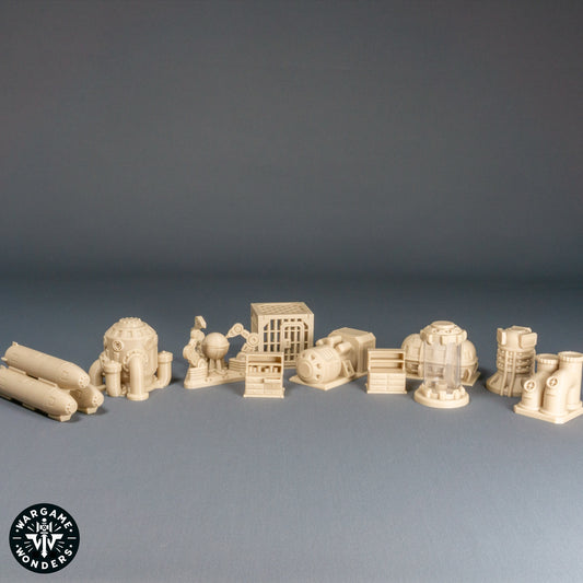 Sci-Fi Spaceship Scatter Set