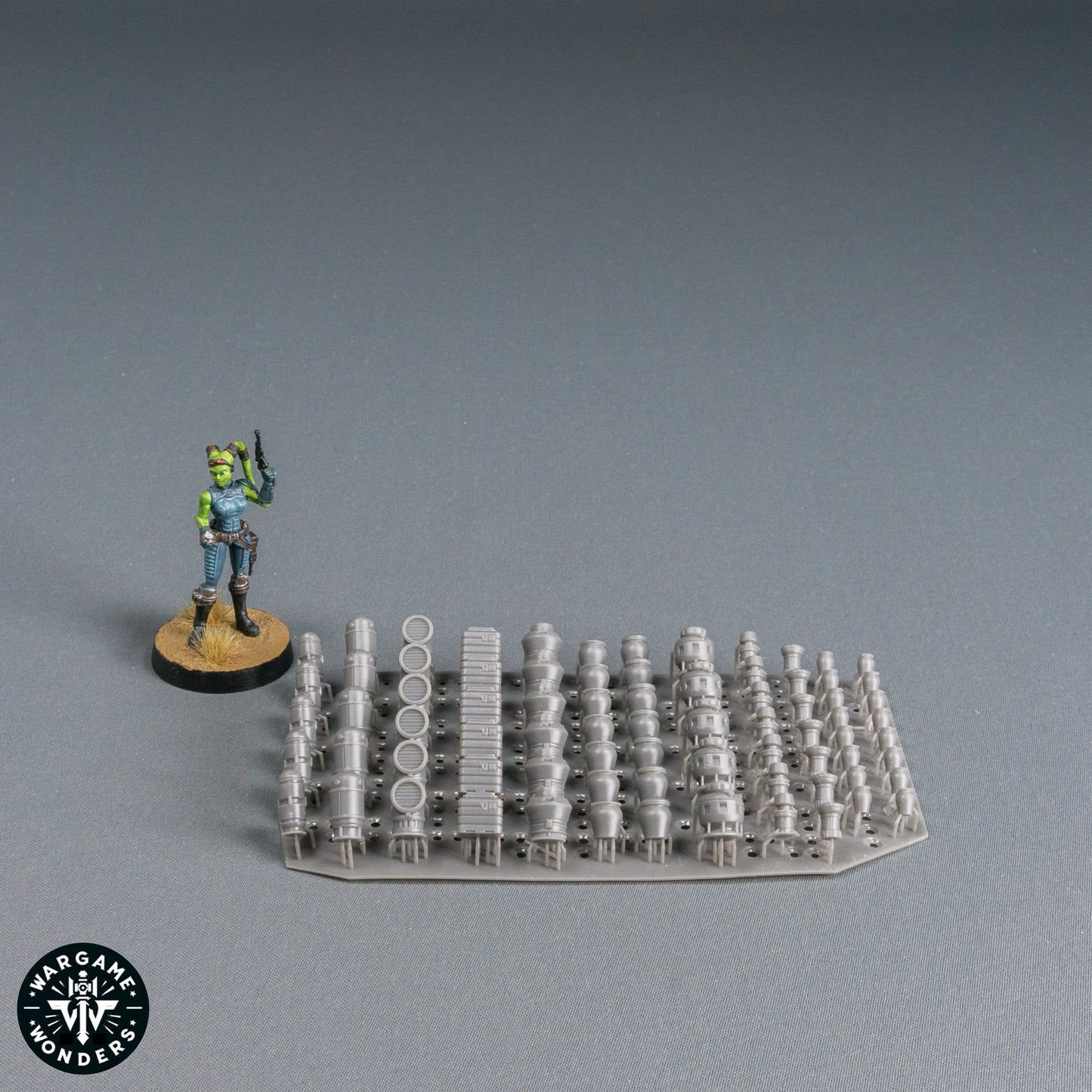 Galactic Frontier Basing Scatter