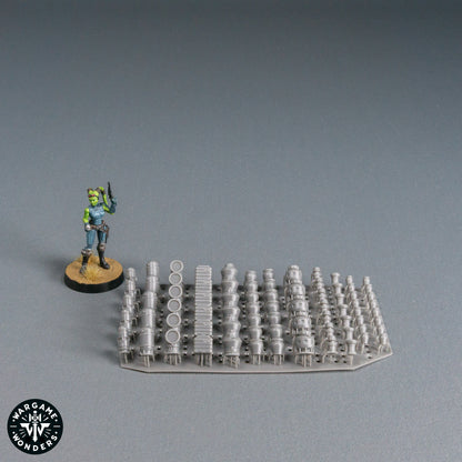 Galactic Frontier Basing Scatter