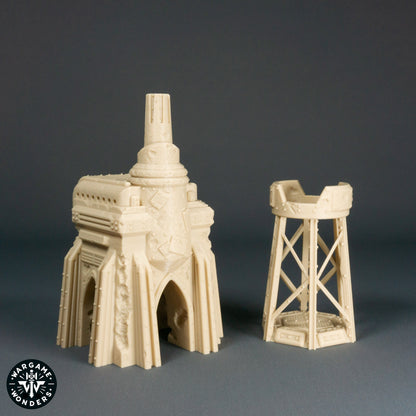 High Rises Set - Trench Warfare Watchtower & Concrete Tower