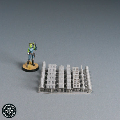 Galactic Frontier Basing Scatter