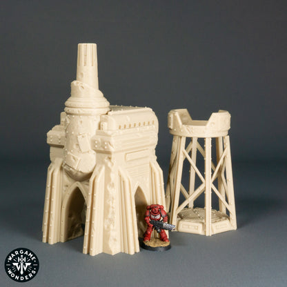 High Rises Set - Trench Warfare Watchtower & Concrete Tower