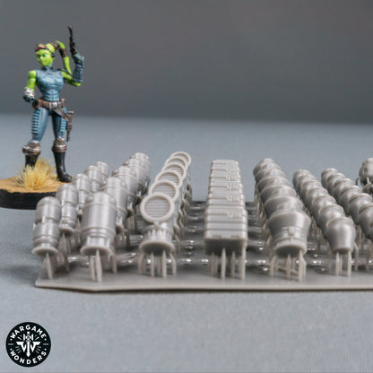 Galactic Frontier Basing Scatter