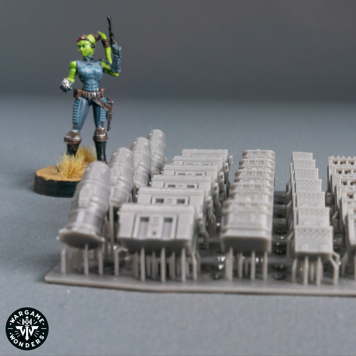 Galactic Frontier Basing Scatter