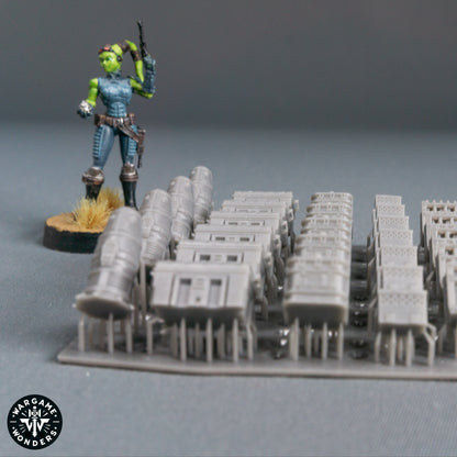 Galactic Frontier Basing Scatter