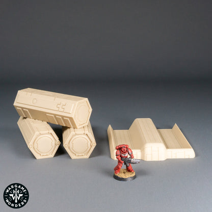 Sci-Fi Hexagon Container Set