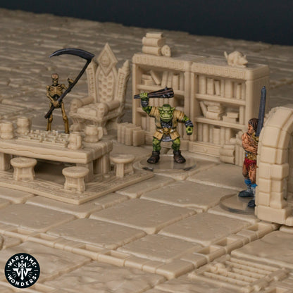 Modular Dungeon Board (HeroQuest Compatible)